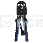 Инструмент ExeGate EX293155RUS EX-T2008R для обжима RJ-45, RJ-11/12 с храповым механизмом (прямой ход обжимки), фото2