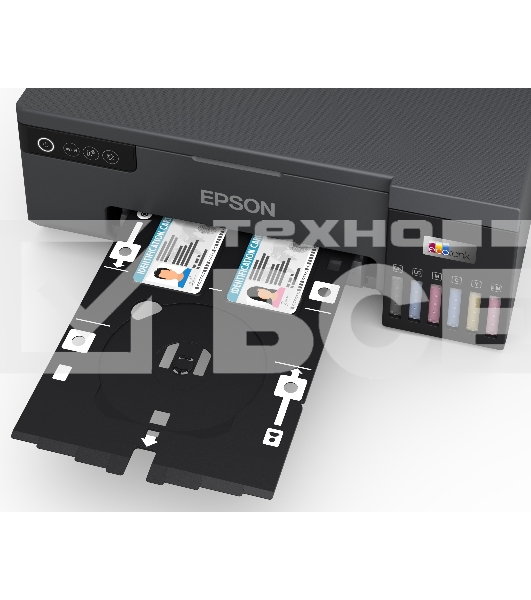 Принтер струйный Epson L8050 (C11CK37405/C11CK37402/C11CK37504/C11CK37507/C11CK37506), A4, цветное, печ. до 8 стр/мин., 1440 x 5760 dpi, USB, Wi-Fi
