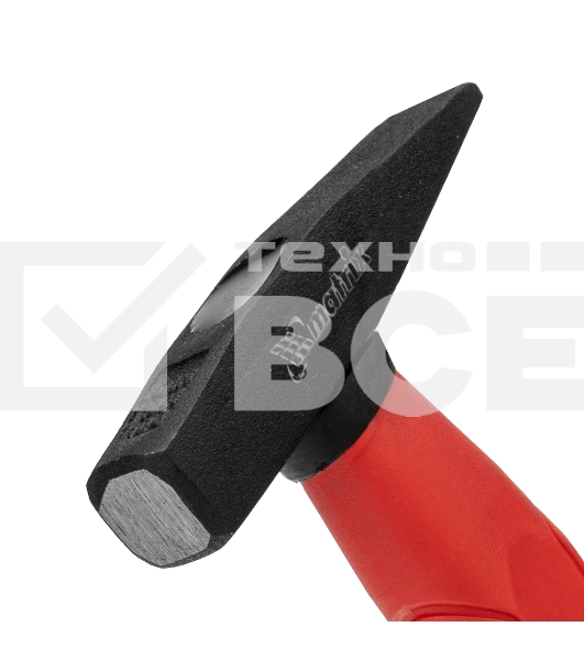 Молоток слесарный Matrix ''optimal'', 100 г, фибергласовая обрезиненная рукоятка, квадратный боек