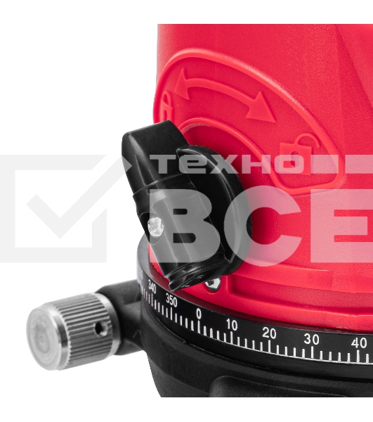 Лазерный уровень CRX-30G, 30 м, зеленый луч, батарейки, резьба 5/8