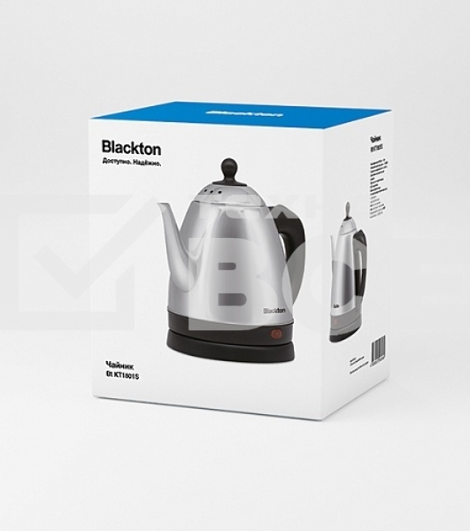 Чайник электрический Blackton Bt KT1801S Black-Steel