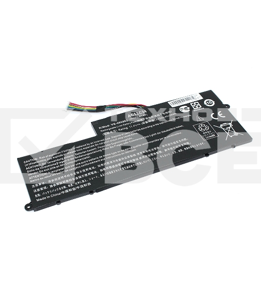 Аккумуляторная батарея для ноутбука Acer Aspire E3-112  11.4V 2200mAh OEM