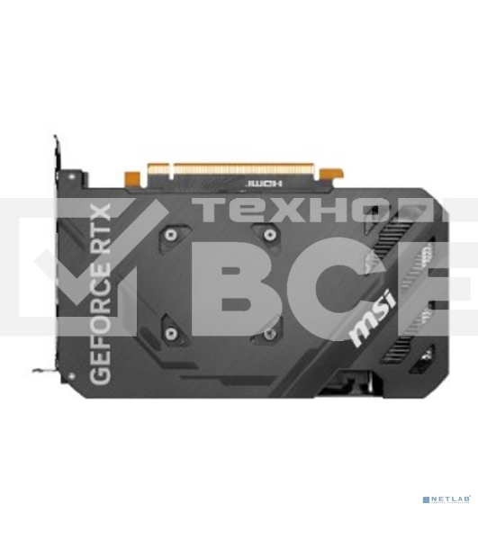Видеокарта MSI RTX4060 VENTUS 2X BLACK 8G OC  GDDR6 128-bit DPx3 HDMI ATX 2FAN