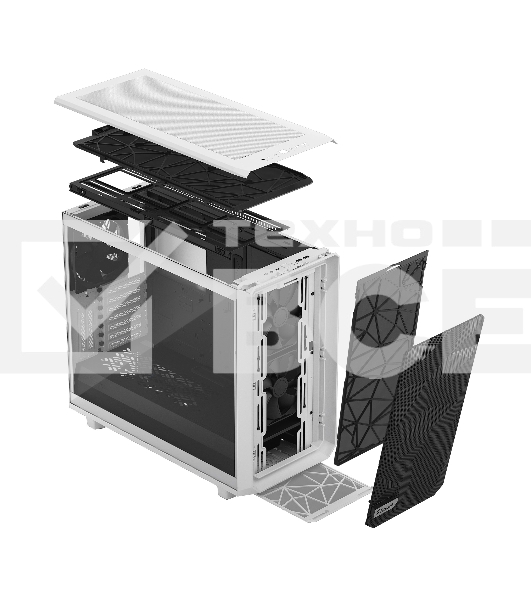 Компьютерный корпус Fractal Design MESHIFY 2 WHITE - TG / FD-C-MES2A-05