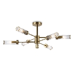 Люстра Ambrella light LH55161/6 BS/CL латунь/прозрачный E14/6 max 40W D830*330, фото7