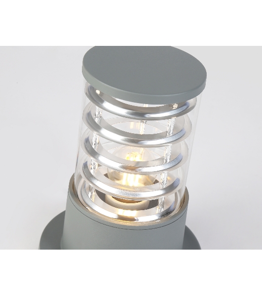 Светильник Ambrella light ST2531 GR/CL серый/прозрачный IP54 E27 max 40W D108*200