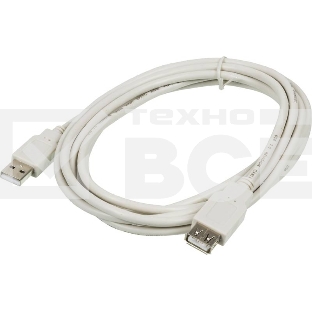 Кабель-удлинитель USB2.0 Ningbo USB A (m)/USB A (f) 3м