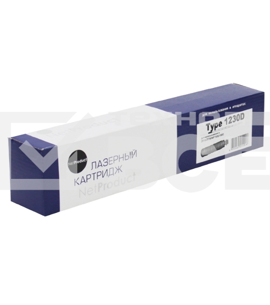 Тонер NetProduct Type 1230D для Ricoh Aficio 2015/2018/MP1500/1900 (NetProduct) NEW, 9K, 260г, туба