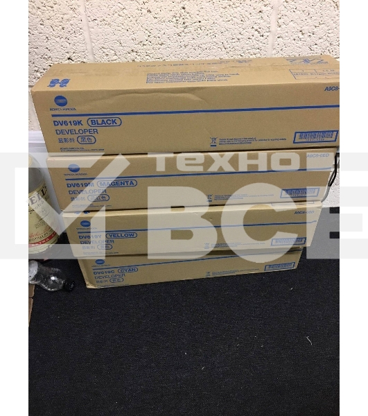 Блок проявки Konica-Minolta bizhub 458/558/C458/C558/C658 черный DV-619K