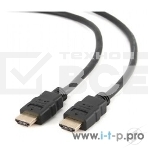 Кабель Cablexpert HDMI CC-HDMI4-0.5M, 19M/19M, v2.0, медь, позол.разъемы, экран, 0.5м, черный, пак, фото4