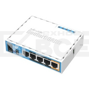 Роутер MikroTik RB952Ui-5ac2nD 2.4+5 ГГц, 802.11a/b/g/n/ac, MIMO 2x2, 5x Ethernet