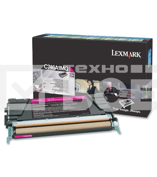 Картридж Lexmark C746dn / C746dtn / C746n / C748de / C748dte / C748e пурпурный 7000стр