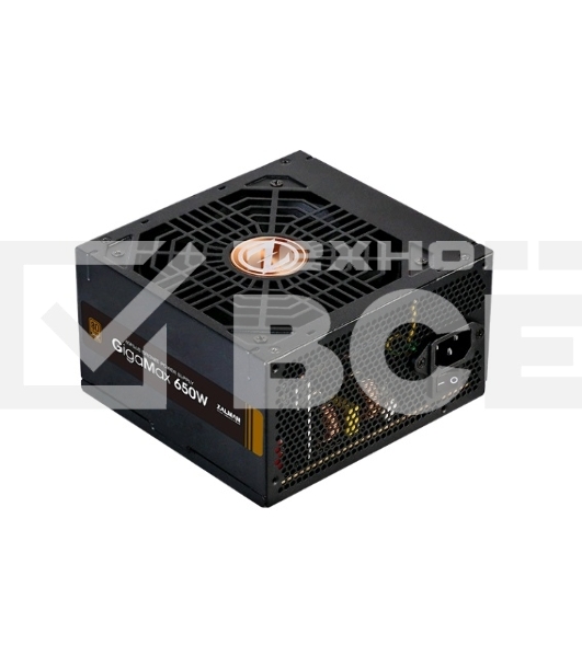Блок питания Zalman ZM650-GVII, 650Вт, 80 PLUS Bronze. 120vv. черный