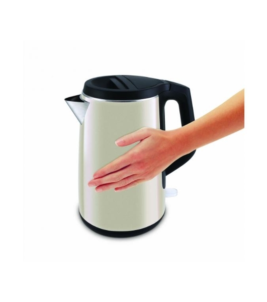Чайник Tefal KO371I30 1.5л. 2200Вт бежевый/черный (металл)