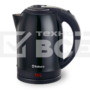 Чайник электрический Sakura SA-2121BK (2.0) черн д