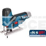 Лобзик акк. BOSCH GST 10,8 V-LI БЕЗ АКК. и З/У (0.601.5A1.001)10.8В LiION 1500-2800ход/мин дер.70м, фото 1