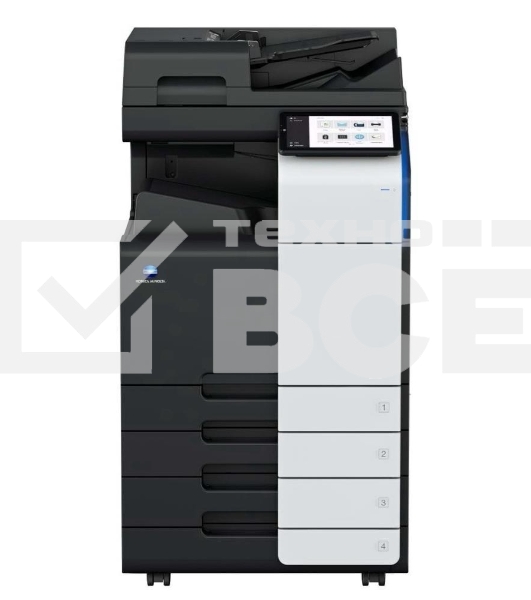 МФУ Konica-Minolta bizhub C300i цветное, А4, до 150000стр./мес, дуплекс, 2 лотка 500 листов, 30 стр./мин. ж/диск 256ГБ