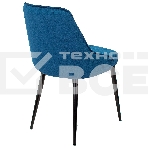 Стул для кухни Бюрократ KF-5_2 Velvet 29 комплект 2шт, темно-синий, металл черный на ножках (KF-5/VELV29_2), фото5