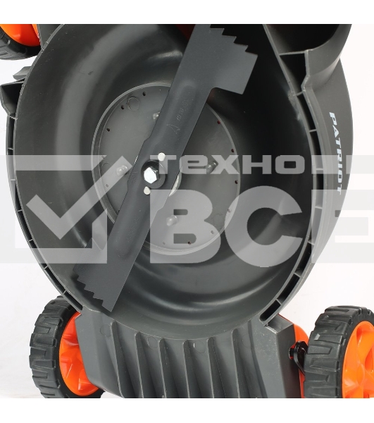 Газонокосилка аккумуляторная PATRIOT CM 435XL 512201435 40В, акб 2,5Ач, ширина кошения 37см, травосборник 40 л