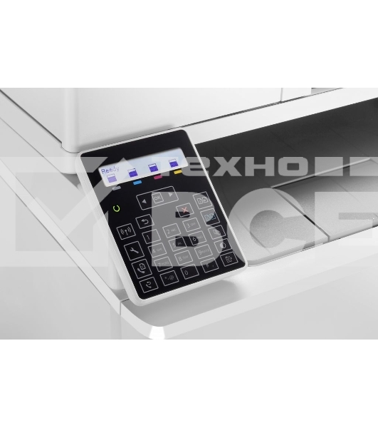 МФУ лазерный HP Color LaserJet Pro M183fw (7KW56A), A4, цветной, печ. до 16 стр/мин., скан. до 15 стр/мин. (ч/б) 8 стр/мин. (цвет), 600 x 600 dpi (печать) 1200x1200dpi (скан.), USB, RJ-45, Wi-Fi, Air Print, Mopria