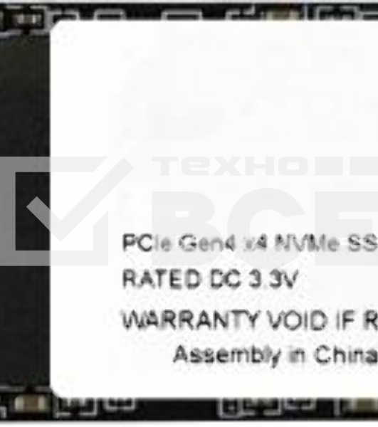 Накопитель SSD AGI AI818, 512Gb, PCIe 4.0 x4, M.2 2280, NVMe, R/W 5055/2765