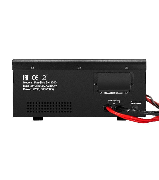 Комплект Источник бесперебойного питания EX296003RUS + батарея 40Aч EX282979RUS 4шт (инвертор, синус, для котла, настенный) ExeGate FineSine SX-3000.LCD.AVR.2SH.T <3000VA/2100W, чистая синусоида, цветной LCD-дисплей, AVR, 2*Schuko+клеммы, линейно-интерактивный, крепление настенное, черный> + батарея ExeGate HR 12-40 (12В, 40Ач) 4шт