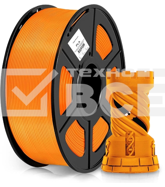 Пластик для принтера 3D Cactus CS-3D-PLA-1KG-ORANGE PLA d1.75мм 1кг 1цв.