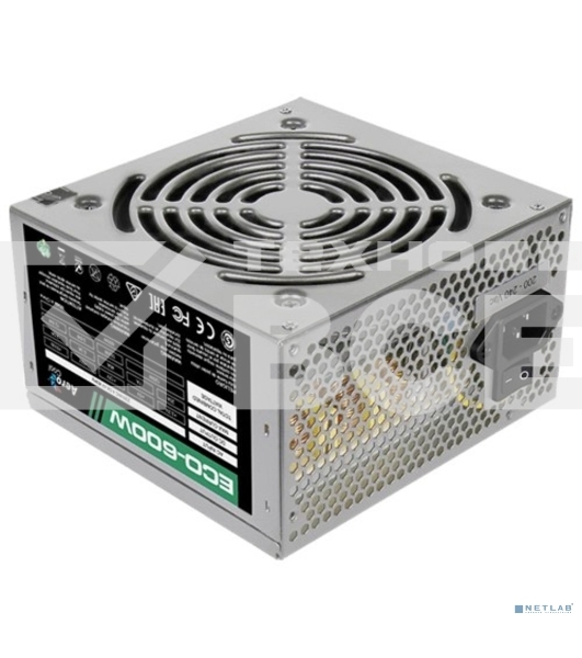 Блок питания Aerocool / Formula 600W Retail ECO-600W, 600Вт, 120мм, серый