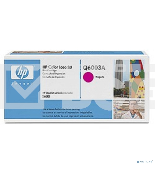 Картридж лазерный HP Q6003A пурпурный для Color LaserJet 2600 2000стр.