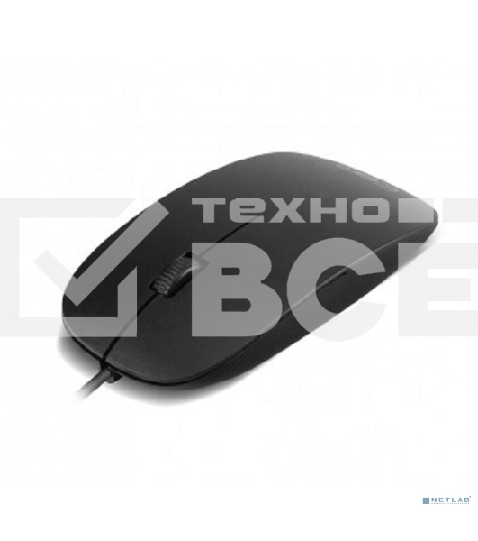 Мышь проводная CBR CM 104 черный, 1200 dpi, USB, кнопки - 3