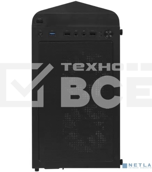 Компьютерный корпус MidiTower Zalman N4 black (ATX,Window, 6xRGB fan, USB2.0 x2, USB3.0x1, без БП) (N4 rev.1)