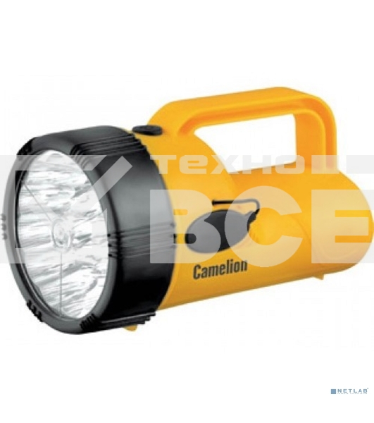 Фонарь Camelion LED29314 аккум. 220в желтый 19 led 4в 2.3а-ч пластик коробка