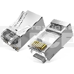 Коннектор Vention IDFR0-50 RJ45 (8p8c), FTP, cat. 6A, под витую пару, экранированный (50шт.), фото2