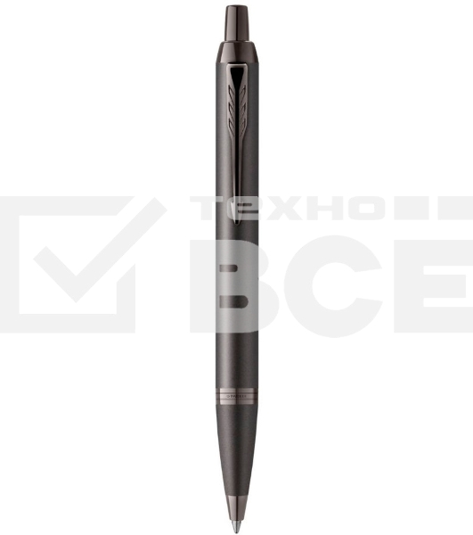 Ручка шариковая Parker IM Monochrome K328 (CW2172961) Gun Metal M син. черн. подар.кор.