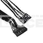 Компьютерный корпус Minitower ExeGate BAA-113-AA500 (mATX, БП AA500 с вент. 8см, 2*USB, аудио, черный), фото5