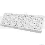 Клавиатура проводная A4Tech Fstyler FK10, USB, белый/серый, фото13