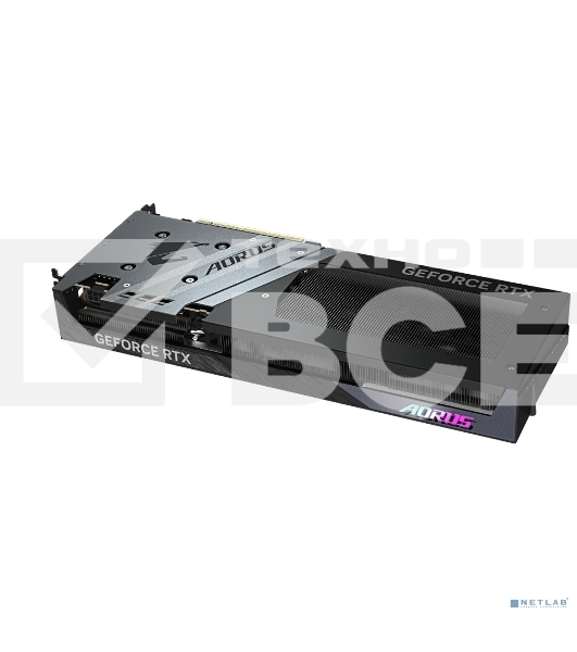 Видеокарта Gigabyte PCI-E 5.0 GV-N5060AORUS E-8GD 1.0 NVIDIA GeForce RTX 5060 8Gb 128bit GDDR7 2722/28000 HDMIx1 DPx3 HDCP Ret