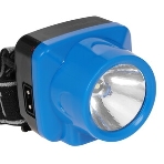 Фонарь ULTRAFLASH LED5374фонарь налобн аккум 220В. голубой. 0.4 ВаттLED. 1 реж. пласт. бокс, фото4