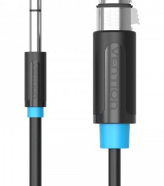 Кабель Vention аудио Jack 6.5 M/XLR F - 1.5м