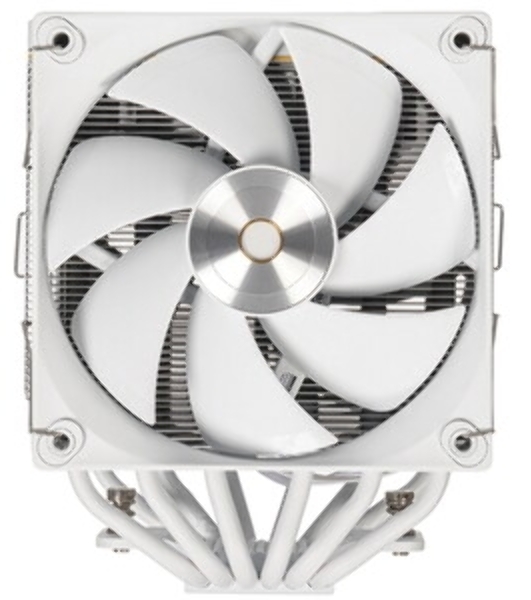 Кулер Ocypus Iota A62 WH Iota-A62-WH белый 120мм алюминий+медь 2000rpm 29db 4-pin 260W 158мм