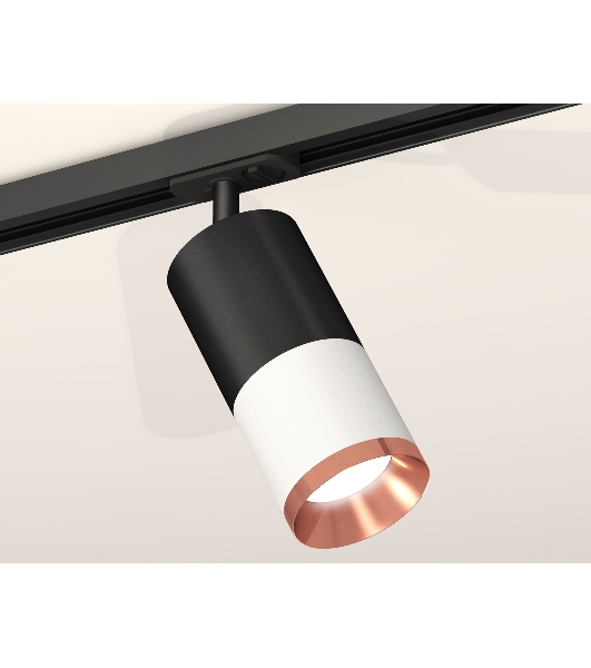 Светильник Ambrella light XT7401102 SWH/SBK/PPG белый песок/черный песок/золото розовое полированное MR16 GU5.3