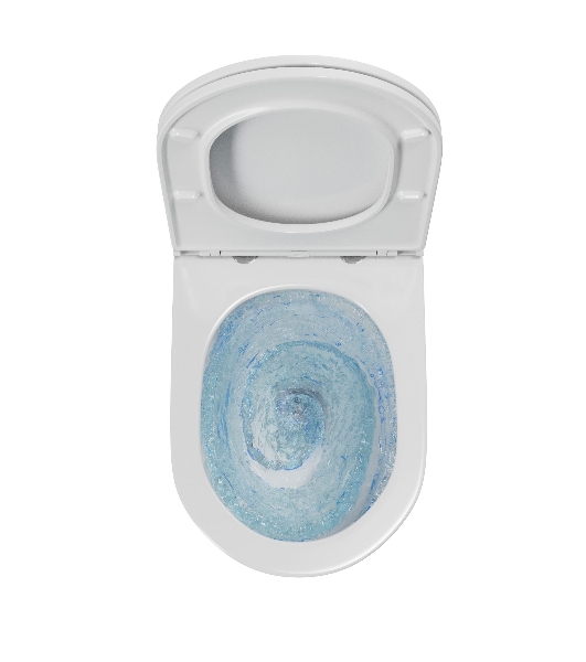 Комплект BAU 6 в 1: усиленная инсталляция BAU IDEAL, унитаз подвесной безободковый торнадо обратного потока Bau Dream Hurricane-2, сиденье микролифт, клавиша BAU Light антивандальная, нерж. сталь хром