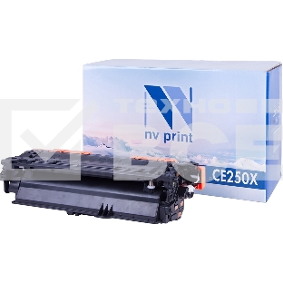 Картридж лазерный NVPrint совместимый NV-CE250X Black для HP Color LaserJet CM3530/CM3530fs/CM3530fs MFP/CP3520/CP3525/CP3525dn/CP3525n/CP3525x (10500k)