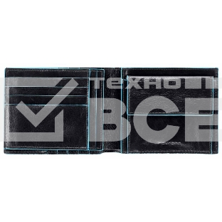 Кошелек мужской Piquadro Blue Square PU1240B2/N черный натур.кожа