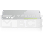 Коммутатор TP-Link SOHO TL-SF1005D Коммутатор 5-port 10/100M mini Desktop Switch, 5 10/100M RJ45 ports, Plastic case, фото3