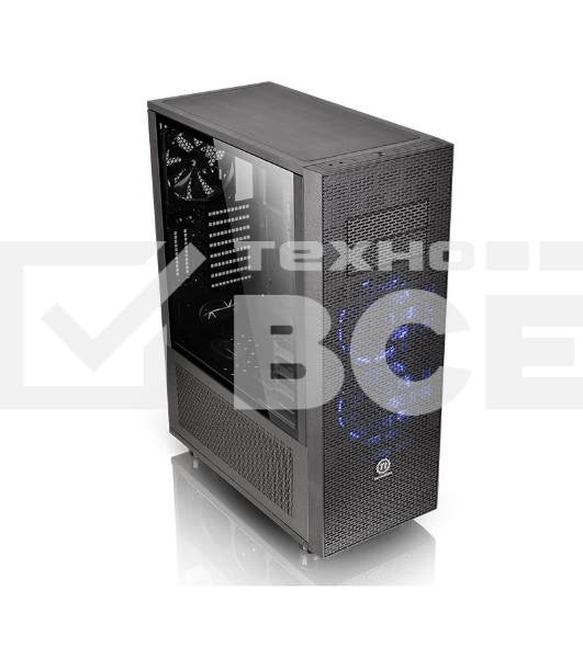 Корпус Thermaltake Core X71 TG черный без БП ATX 2xUSB2.0 2xUSB3.0 audio bott PSU