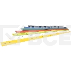 Трубка термоусадочная ТТУ 12/6 желт./зел. 1м IEK UDRS-D12-1-K52, фото 1