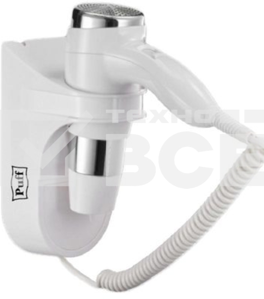 Фен Puff 1600B 1600Вт белый
