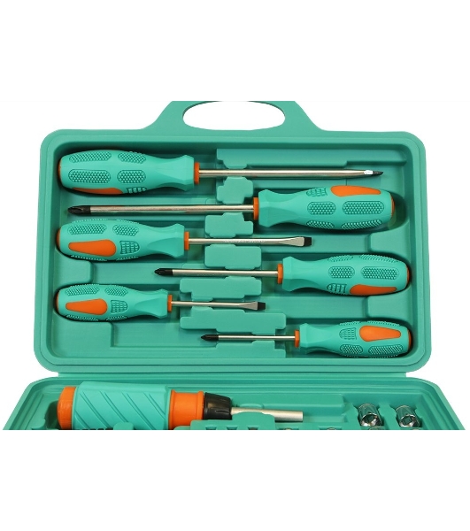 Набор отверток Sturm! 1040-02-SS12, 51 ПРЕДМЕТ, ПЛАСТИКОВЫЙ КЕЙС