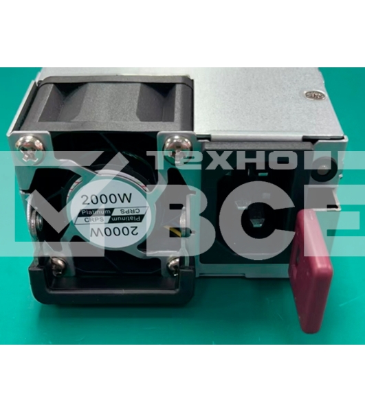 Серверный блок питания  Server power supply Qdion Model U1A-D2000-J P/N:99MAD12000I1170113 CRPS 1U Module 2000W Efficiency 94+, Gold Finger (option), Cable connector: C14
